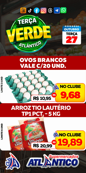 Super Mercados Atlântico 27/10 300x600