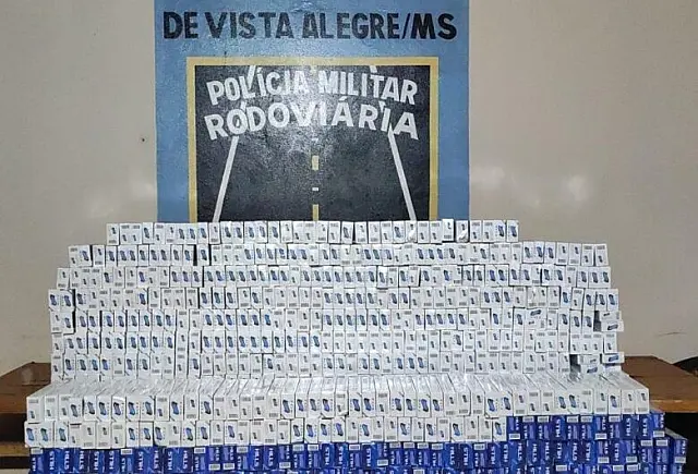 Carga de contrabando é apreendida na MS-164, em Maracaju