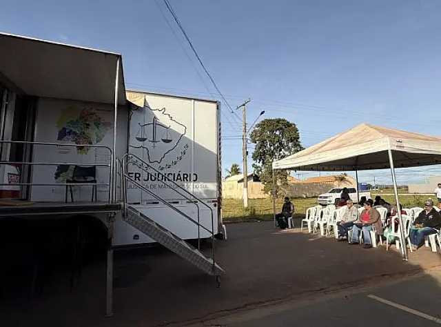 Carreta da Justiça leva serviços jurídicos à população de Bodoquena