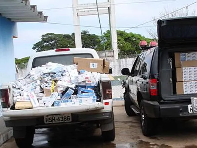 Operação apreende mais de 7 mil maços de cigarros na Capital