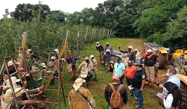 Funtrab realiza visita técnica no RS e SC para acompanhar trabalho dos indígenas de MS
