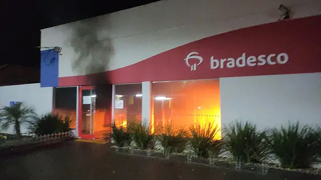 Polícia Civil identifica envolvidos no incêndio de agência bancária em Terenos