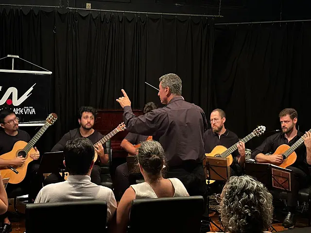 Orquestra de Violões de Campo Grande na UFMS de Aquidauana