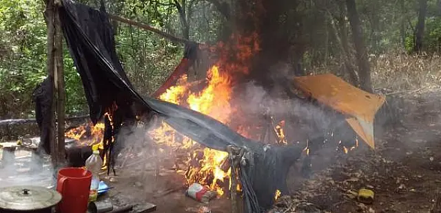 Destruição de 18 toneladas de maconha dá prejuízo de R$ 2,2 milhões ao tráfico