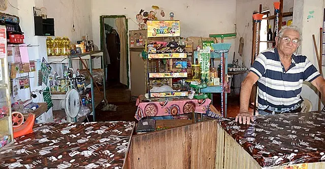 Há 25 anos mercearia é refúgio de gaúcho que saiu do RS para viver no Pantanal