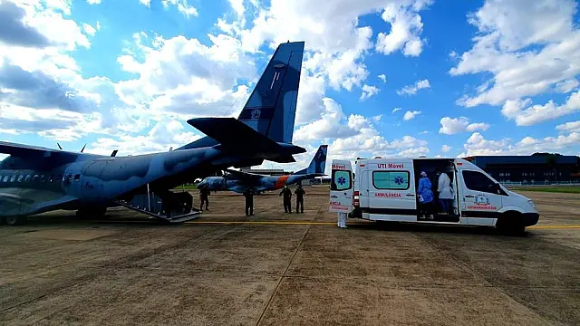 MS transfere mais dois pacientes com Covid para hospitais do estado de São Paulo