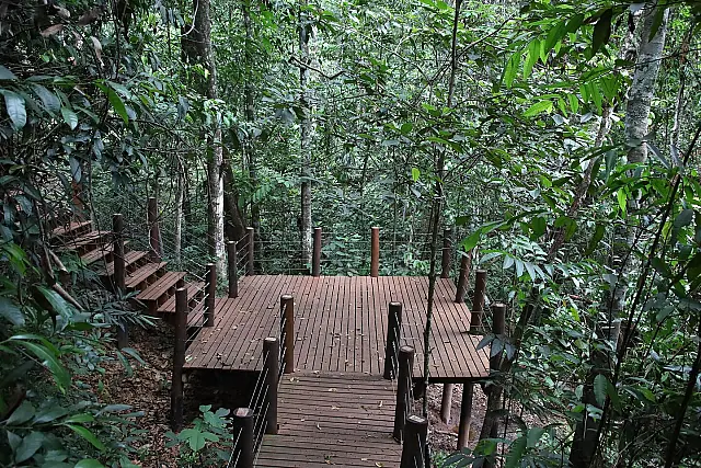 Com deck, mirante e ponte suspensa, cenário da Corrida da PMA é aberto para população