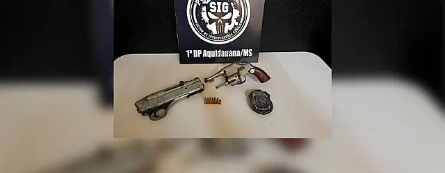 Empresário atira após discussão com gerente de loja no centro de Aquidauana e acaba preso