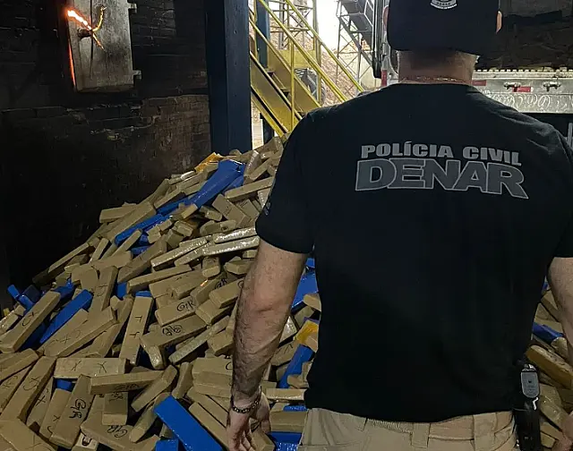 PCMS incinerou, nesta sexta-feira, mais de 1 tonelada de entorpecentes