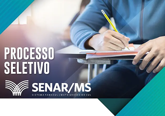 Senar/MS abre processo seletivo para contratação de 12 cargos