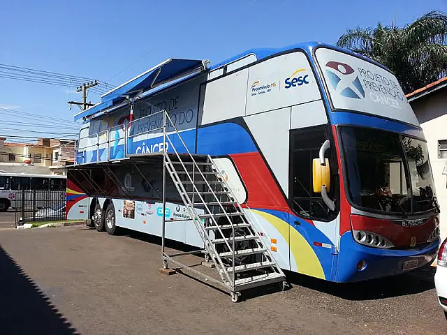 Ônibus de prevenção ao câncer chega hoje a Aquidauana