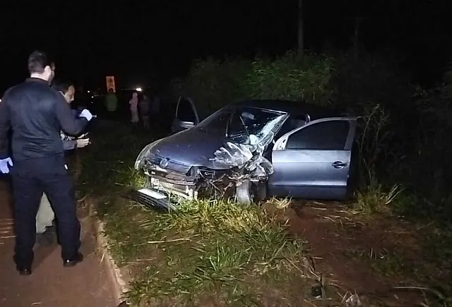 Morador de Itaporã morre ao perder controle e bater veículo em rodovia