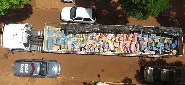 DOF-MS realiza maior apreensão de drogas do País