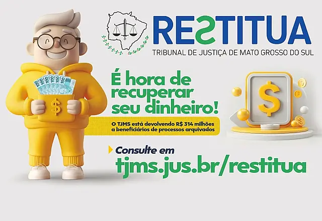 Programa Restitua devolve R$ 16,6 milhões em 2024