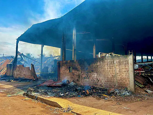 Incêndio criminoso por ciúmes causa prejuízo de R$ 2 milhões