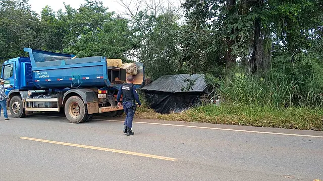 Prefeitura de Bonito retira ocupação às margens da MS-178