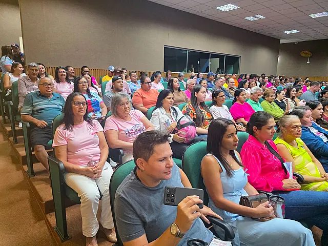Palestra marca campanhas Outubro Rosa e Novembro Azul em Anastácio