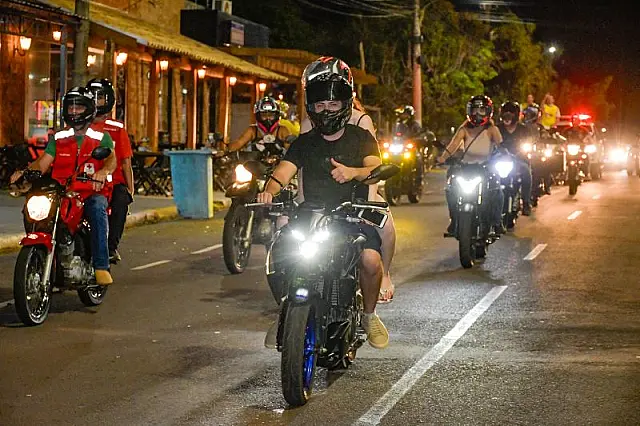 Aquidauana celebra Dia do Motociclista com motociata educativa