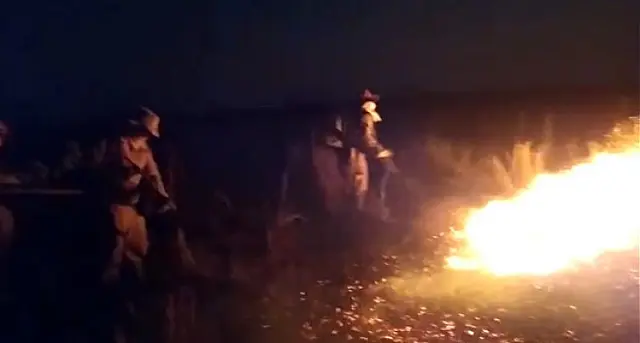 Região do Porto da Manga é monitorada após incêndio ser controlado