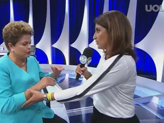 Dilma passa mal após debate e interrompe entrevista