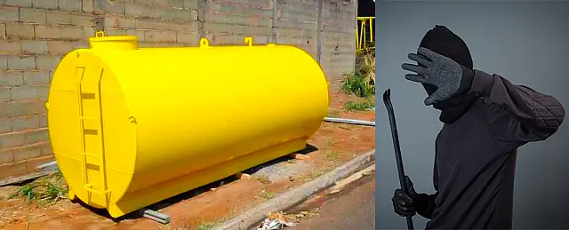 Tanques para obras de pavimentação em rodovia de Aquidauana são furtados