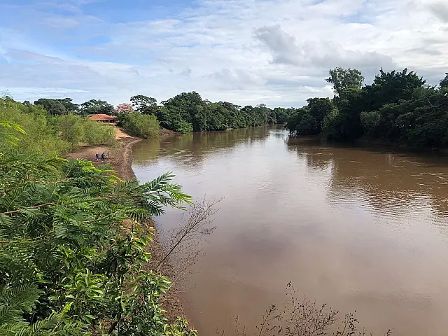 Nível do Rio Aquidauana sobe 3,58 após chuvas no fim de semana