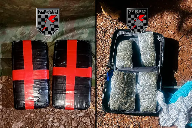 PM e Exército interceptam drogas em ônibus intermunicipal