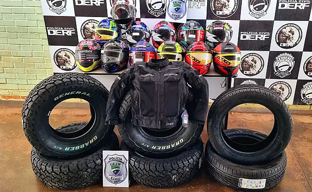 Polícia Civil apreende produtos furtados que eram comercializados em redes sociais