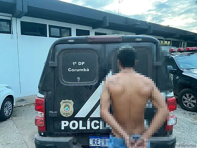 Suspeito de matar idoso a facadas durante caminhada em Corumbá é preso