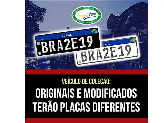 Confira a mudança nas regras de obtenção das placas pretas