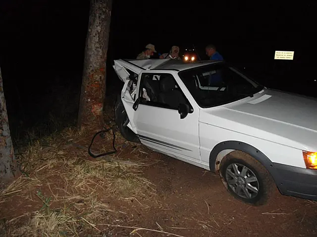 Animal na pista provoca acidente com cinco vítimas em Anastácio