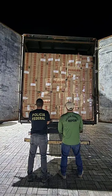 PF prende indivíduo por contrabando de cigarros em Naviraí