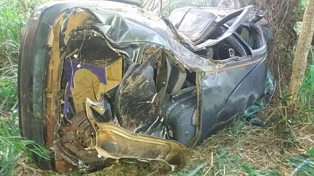 Criança de 5 anos morre em capotamento na BR-163, entre Pedro Gomes e Sonora