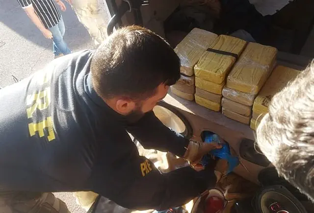 Cocaína avaliada em R$ 3,6 milhões que saiu de Corumbá é apreendida