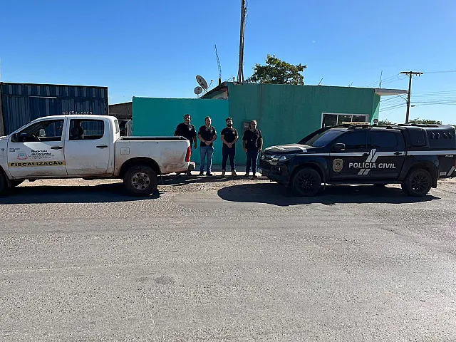 Empresas de reciclagem de Corumbá é fiscalizada em operação contra receptação de cabos