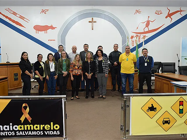 Evento na Câmara encerra Campanha Maio Amarelo