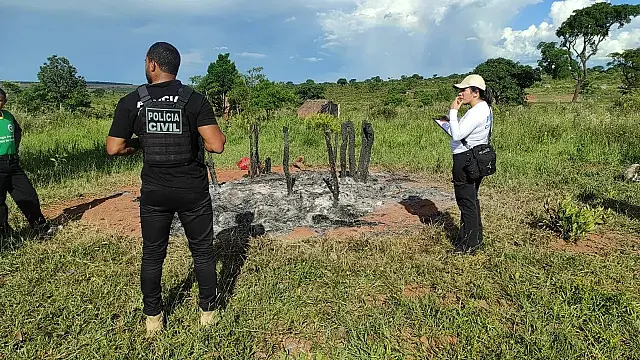 Homem é preso após tentar matar idosa e neto em aldeia