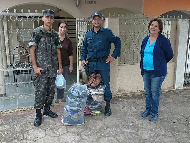 7º BPM, Acea e parceiros recolhem agasalhos em Aquidauana