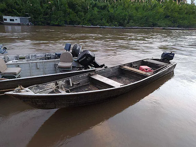 Campo-grandense é autuado por pesca ilegal no rio Aquidauana e tem barco apreendido