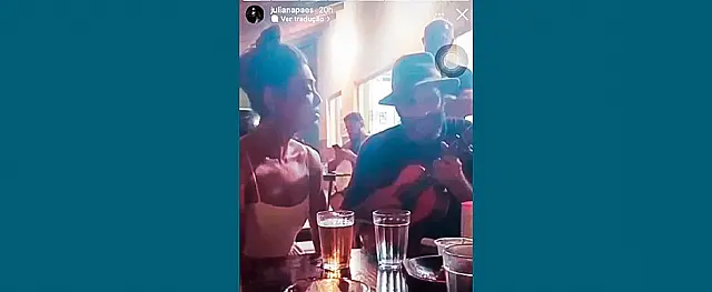 Juliana Paes posta vídeo cantando com Almir Sater em Anastácio