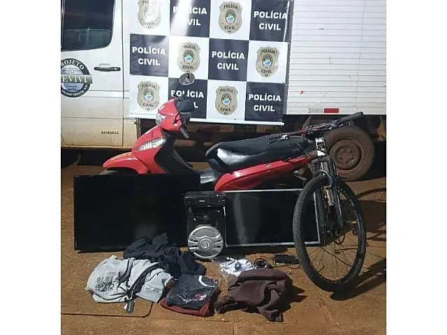 Polícia Civil prende grupo que furtou lojas e até unidades de saúde
