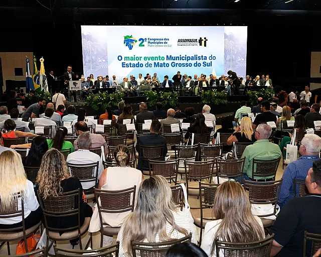 2º Congresso de Municípios de MS promove ferramentas para o desenvolvimento local