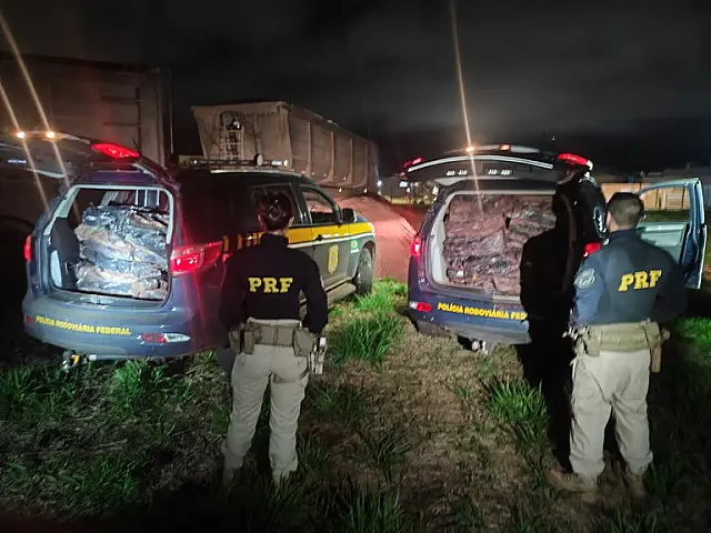 PRF apreende em 24h mais de uma tonelada de cocaína em Corumbá e Terenos