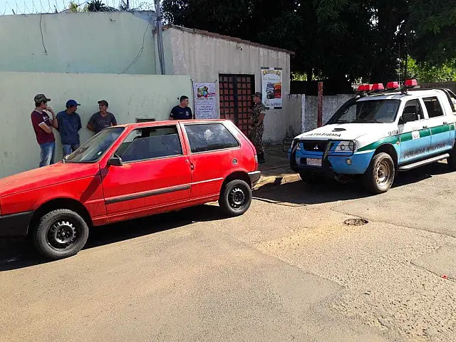 PMA prende ladrão e recupera veículo poucos minutos depois de furtado