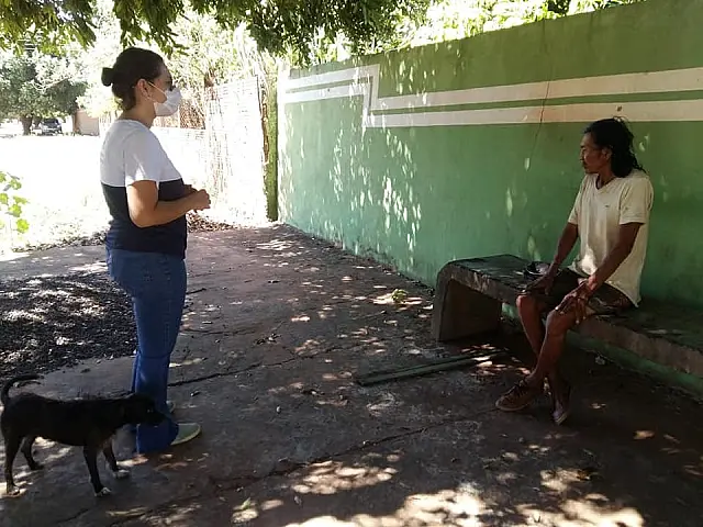 Assistência Social orienta moradores de rua sobre prevenção ao coronavírus em Aquidauana