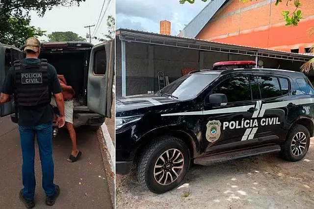 Policiais prendem homem acusado de estuprar enteada em Ladário