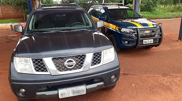 PRF recupera em Rio Brihante veículo roubado em Brasília
