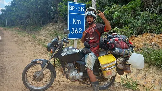 Morre motociclista que terminaria viagem em MS com a namorada