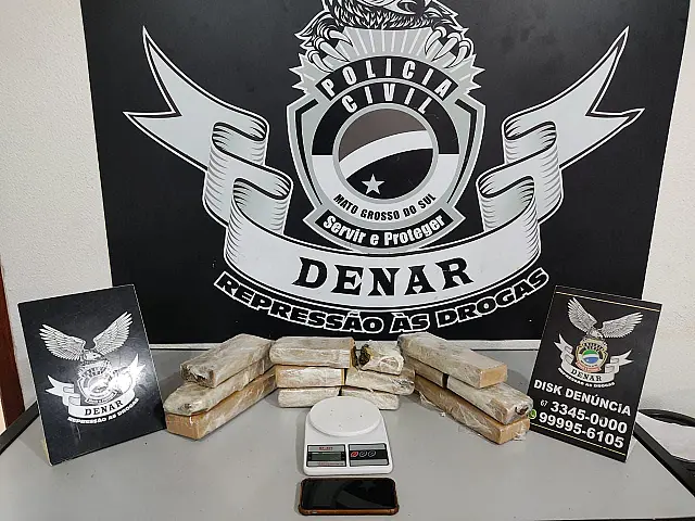 Traficante é preso tentando entregar droga na Capital