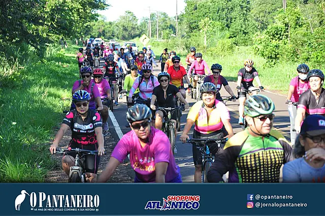 Pedal Dia das Mulheres do Shopping Atlântico
